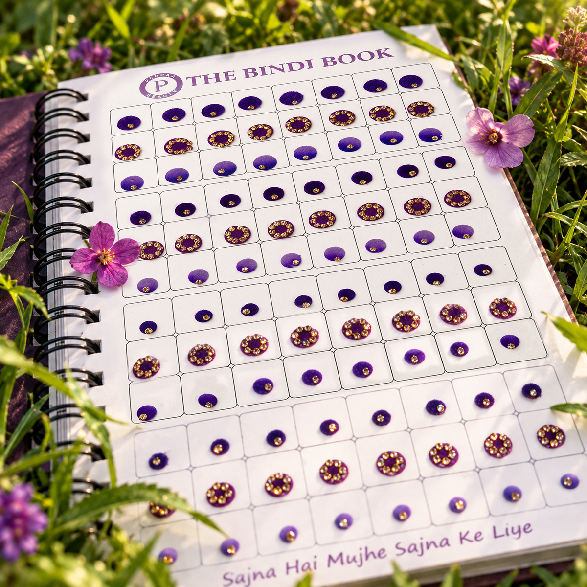 The Bindi Book | Velvet Classic Trio Edition (SB & PVT) Small Size
