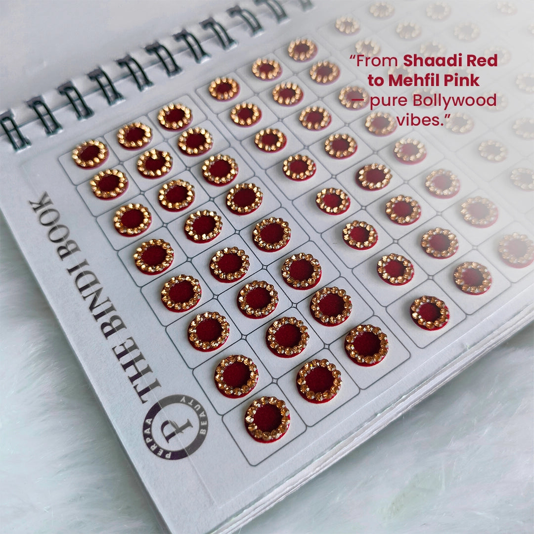 THE BINDI BOOK | Round Stone Border Edition