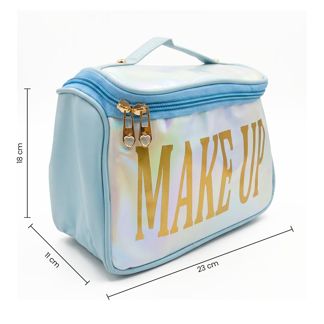 Holographic Makeup Bag