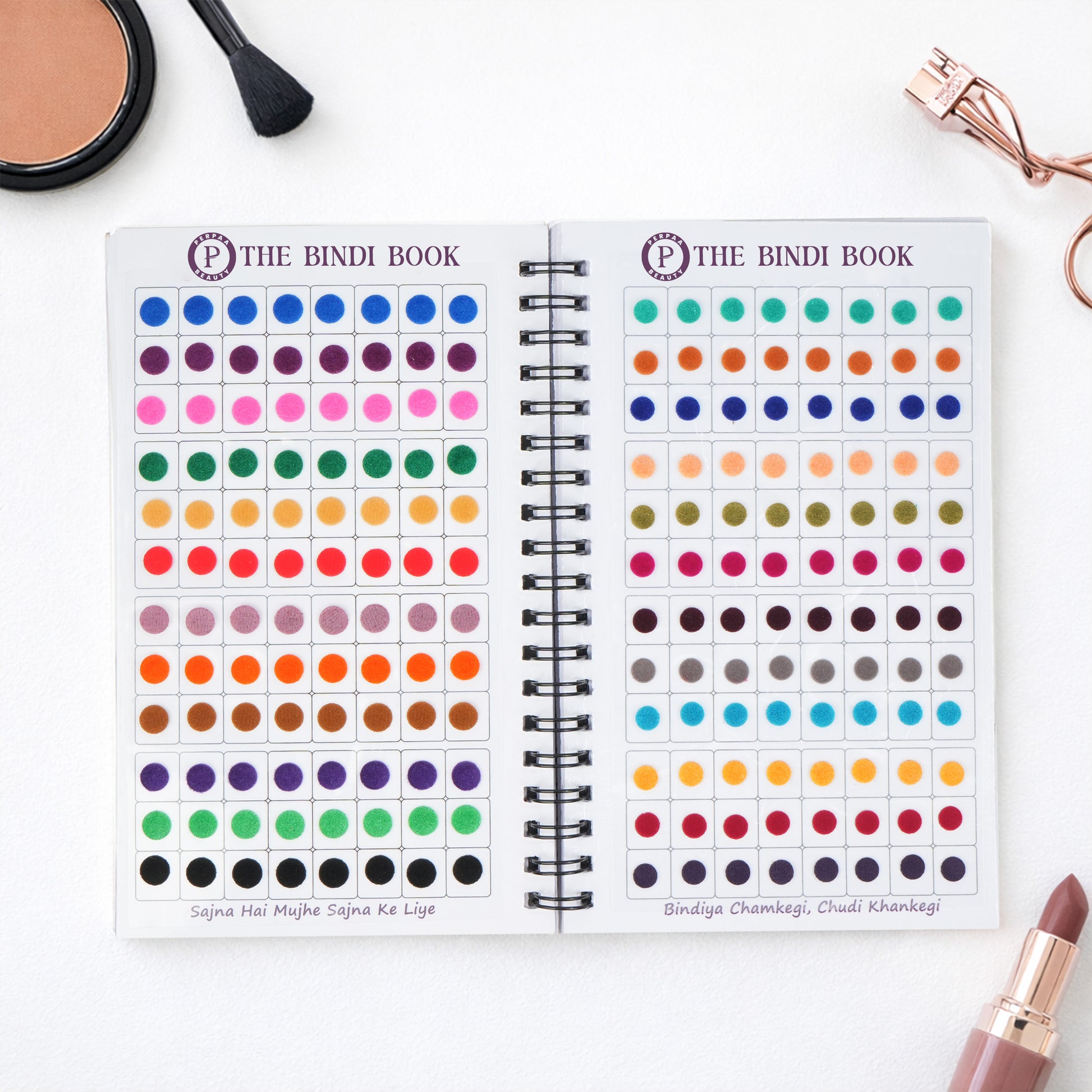 THE BINDI BOOK | Classic Multicolor Round Edition Bindi for Women