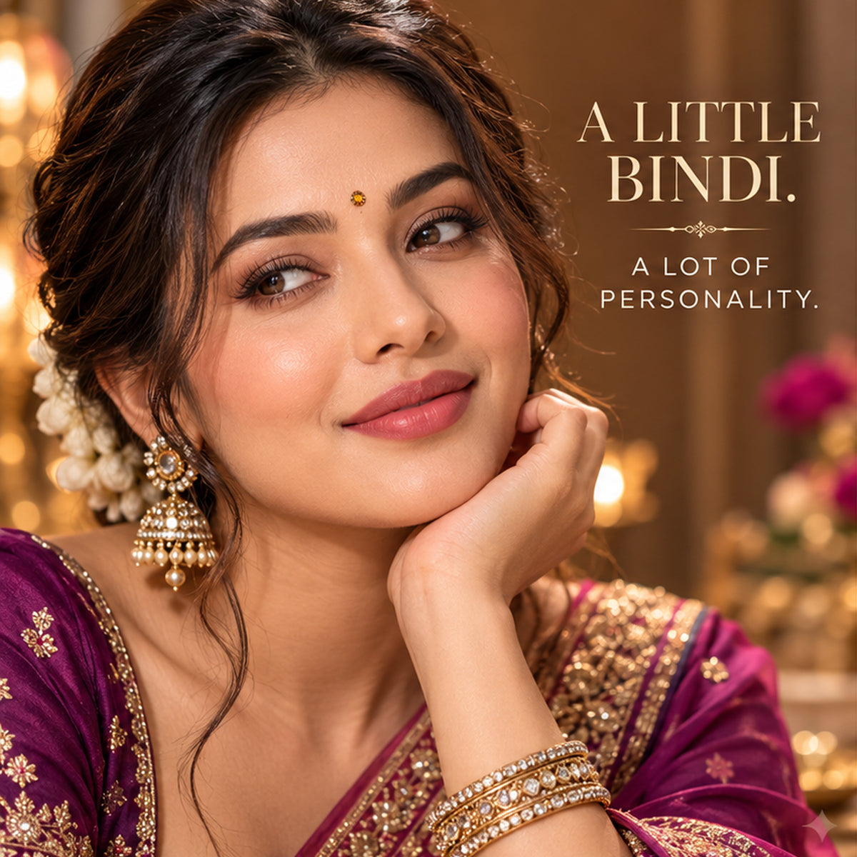 The Bindi Book | Pastel Colors Stone Border