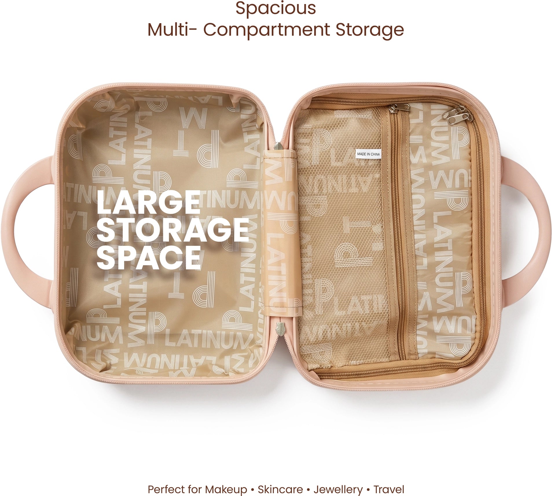 Diamond Shell Vanity Case