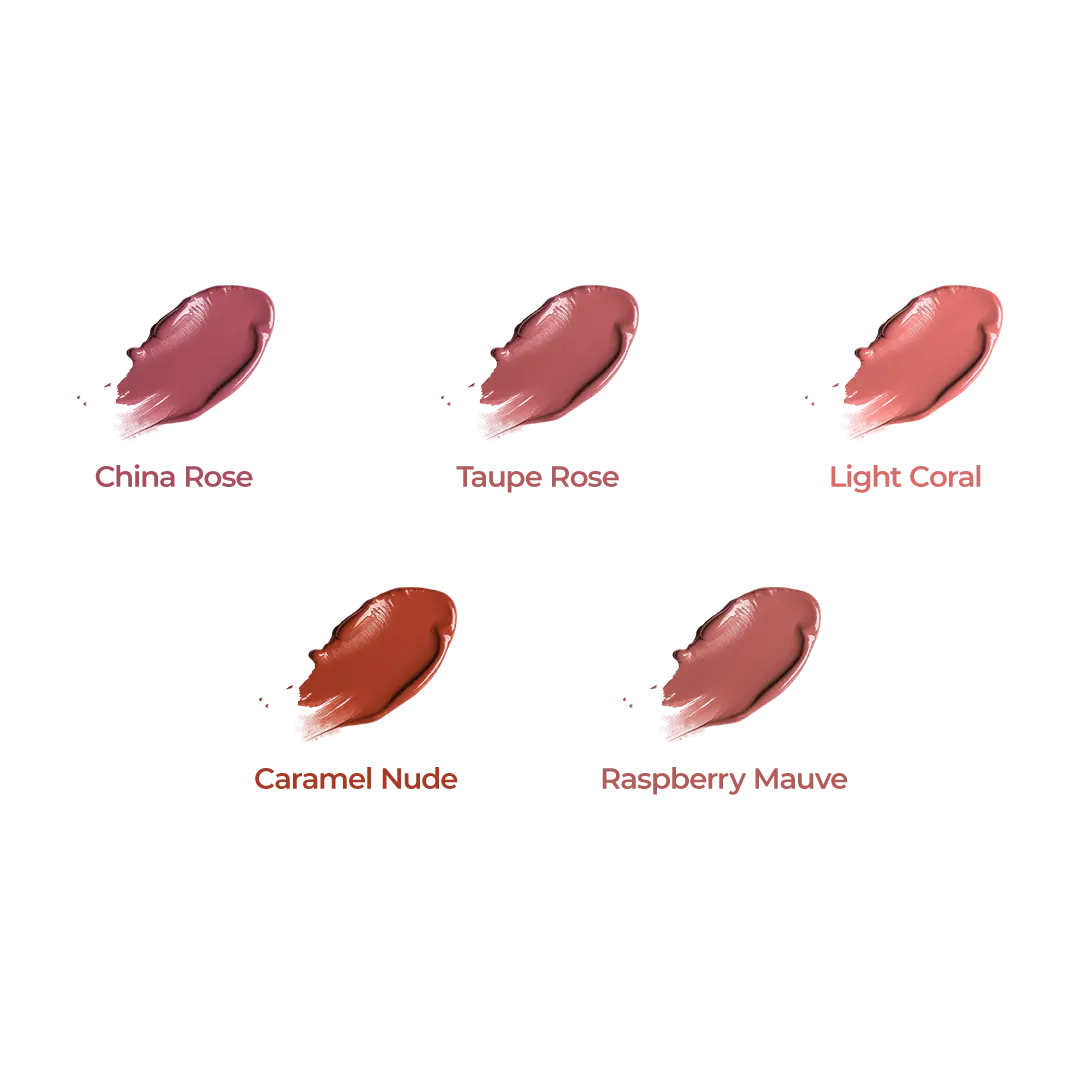 All in one liquid lipsticks - Set of 5 (Daily Wear)
