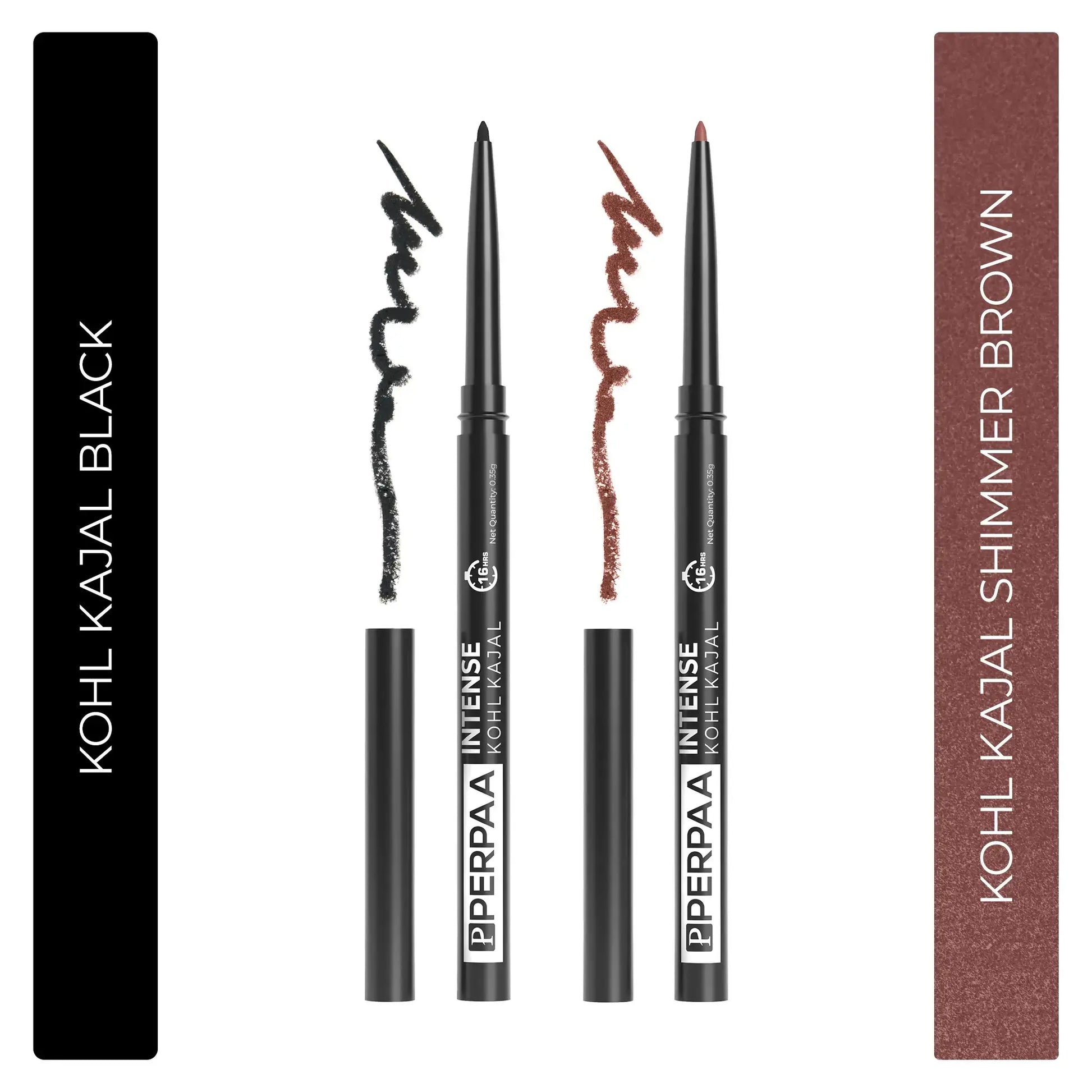 Intense Kohl Kajal- Pack of 2 (Dual Color) | 0.35gm