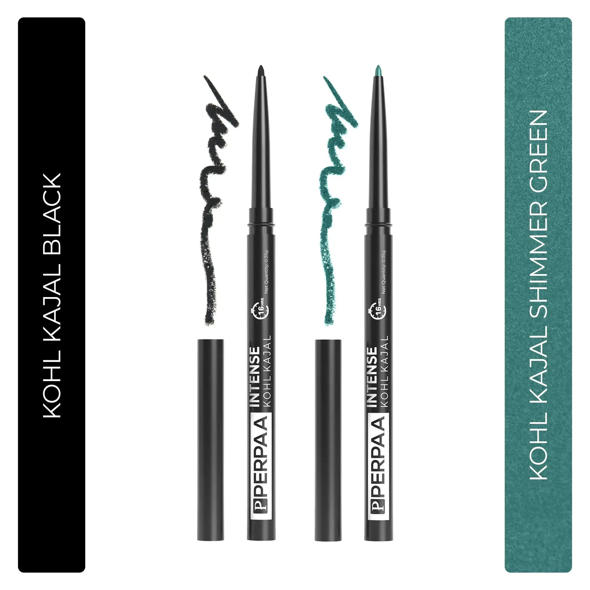 Intense Kohl Kajal- Pack of 2 (Dual Color) | 0.35gm