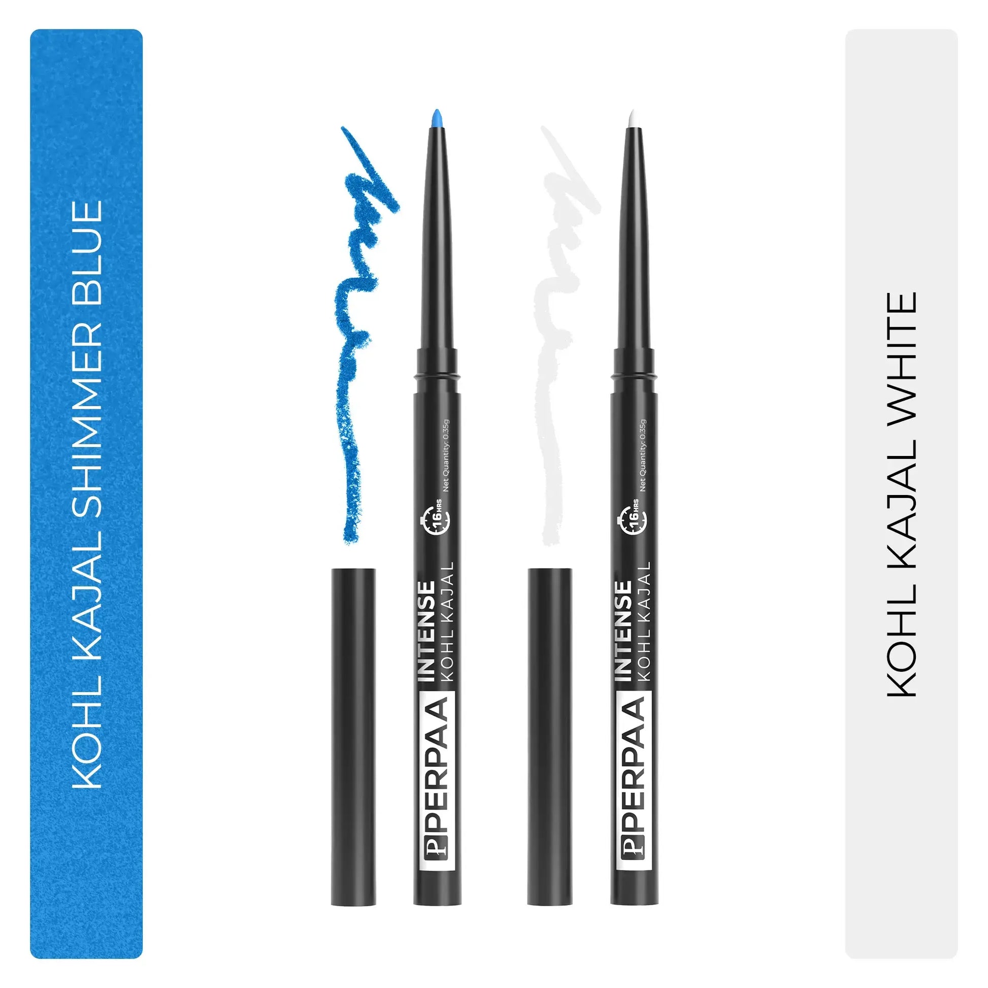Intense Kohl Kajal- Pack of 2 (Dual Color) | 0.35gm
