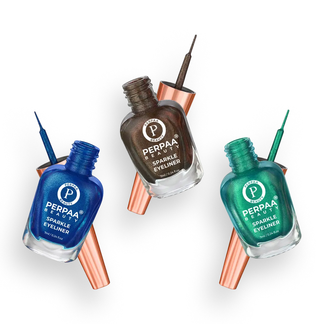 Sparkle Eyeliner Liquid - Pack of 3