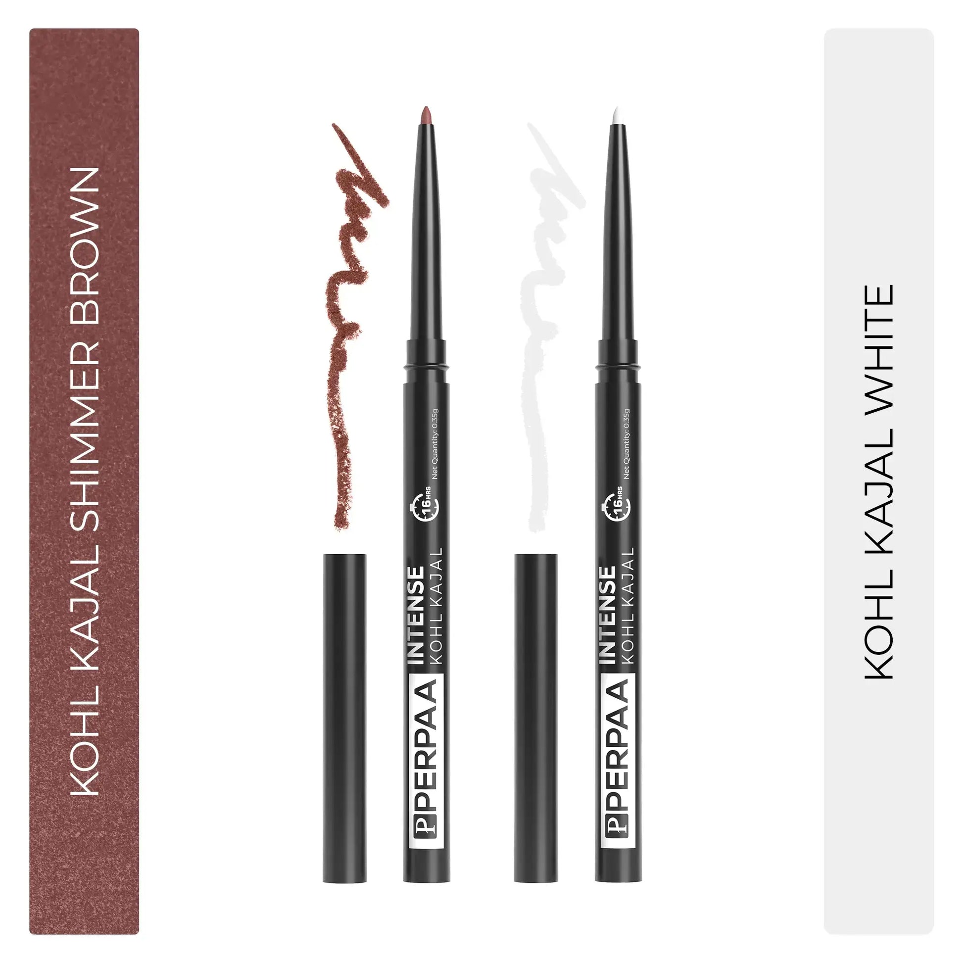 Intense Kohl Kajal- Pack of 2 (Dual Color) | 0.35gm
