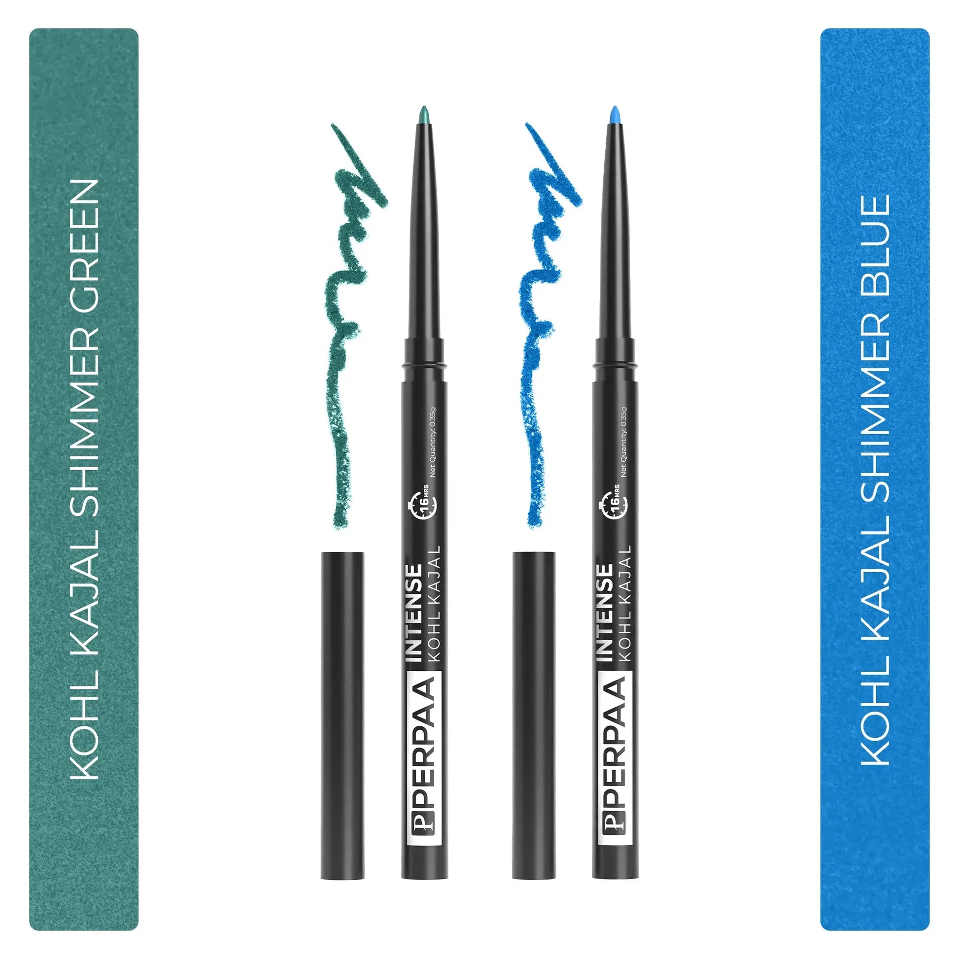 Intense Kohl Kajal- Pack of 2 (Dual Color) | 0.35gm