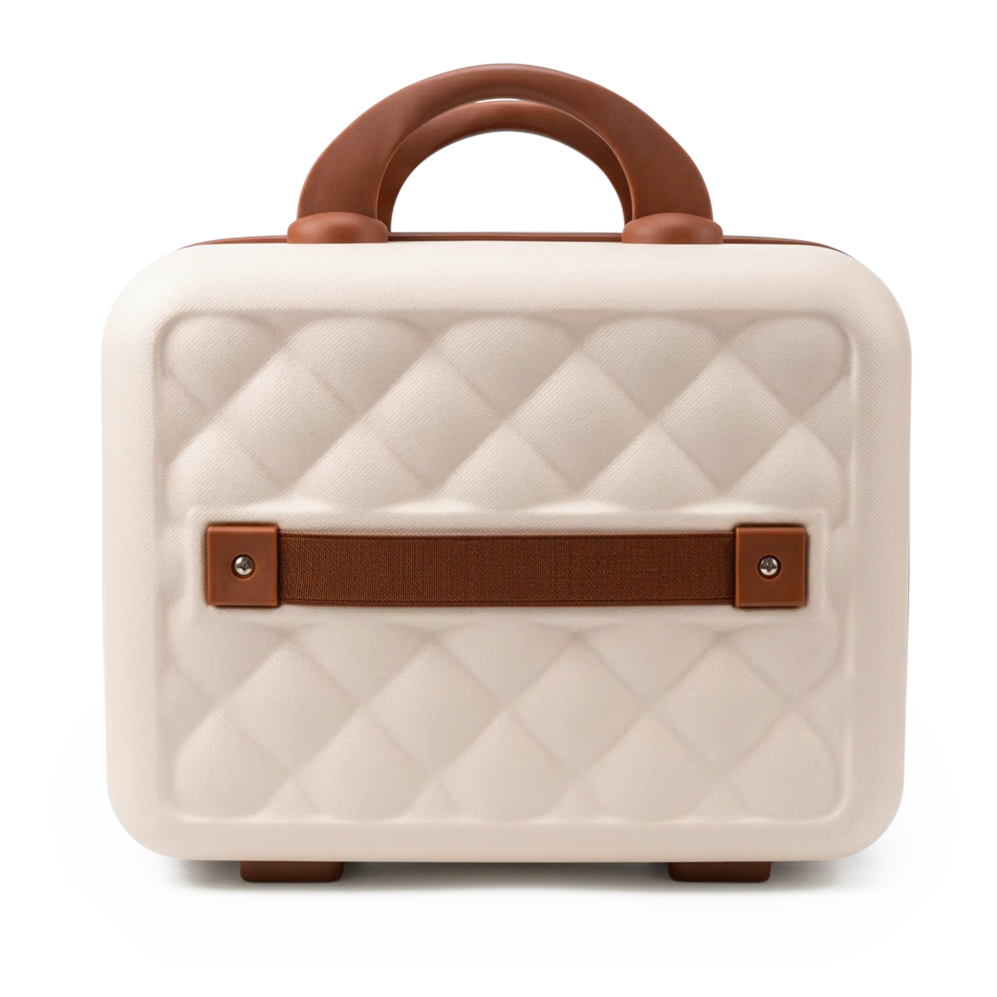 Quilted Hard Shell Vanity Case