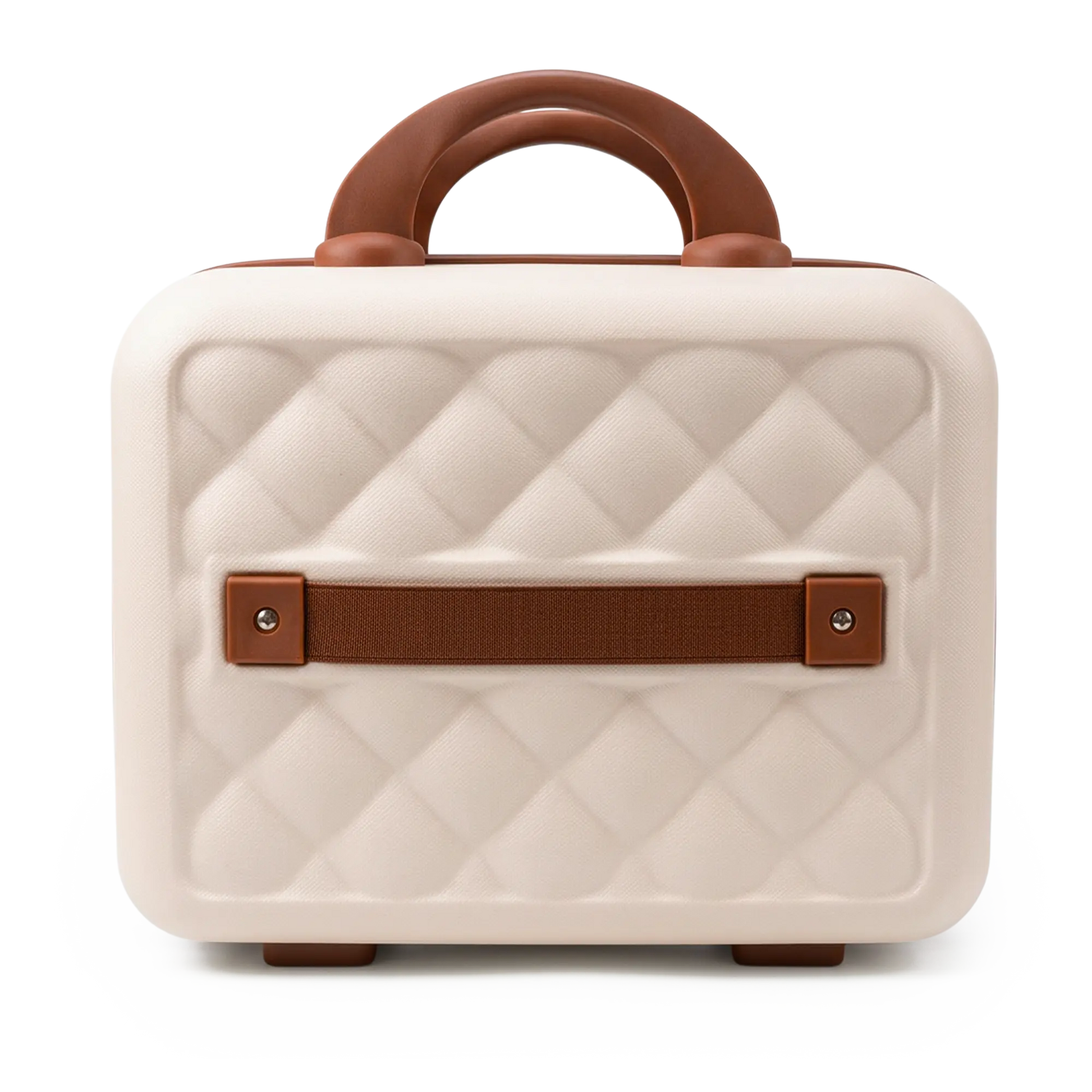Quilted Hard Shell Vanity Case