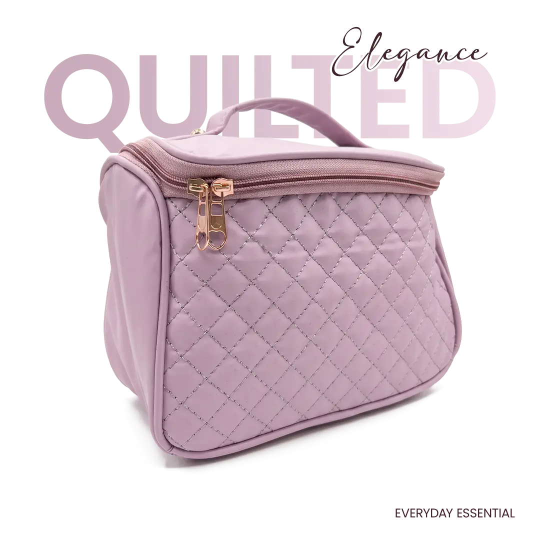 Quilted Glam Bag