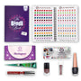Shringaar Kit + Classic Shapes Bindi Book | Designer Traditional Beauty Combo