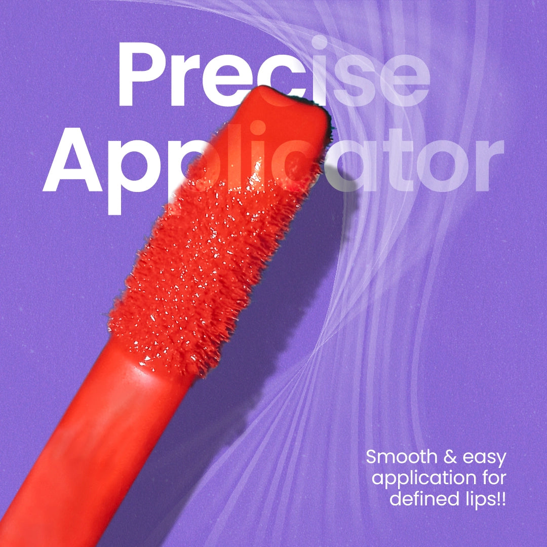 The Signature 12 Shades- Matte Liquid Lipstick With Free 1 Press On Nails Kit