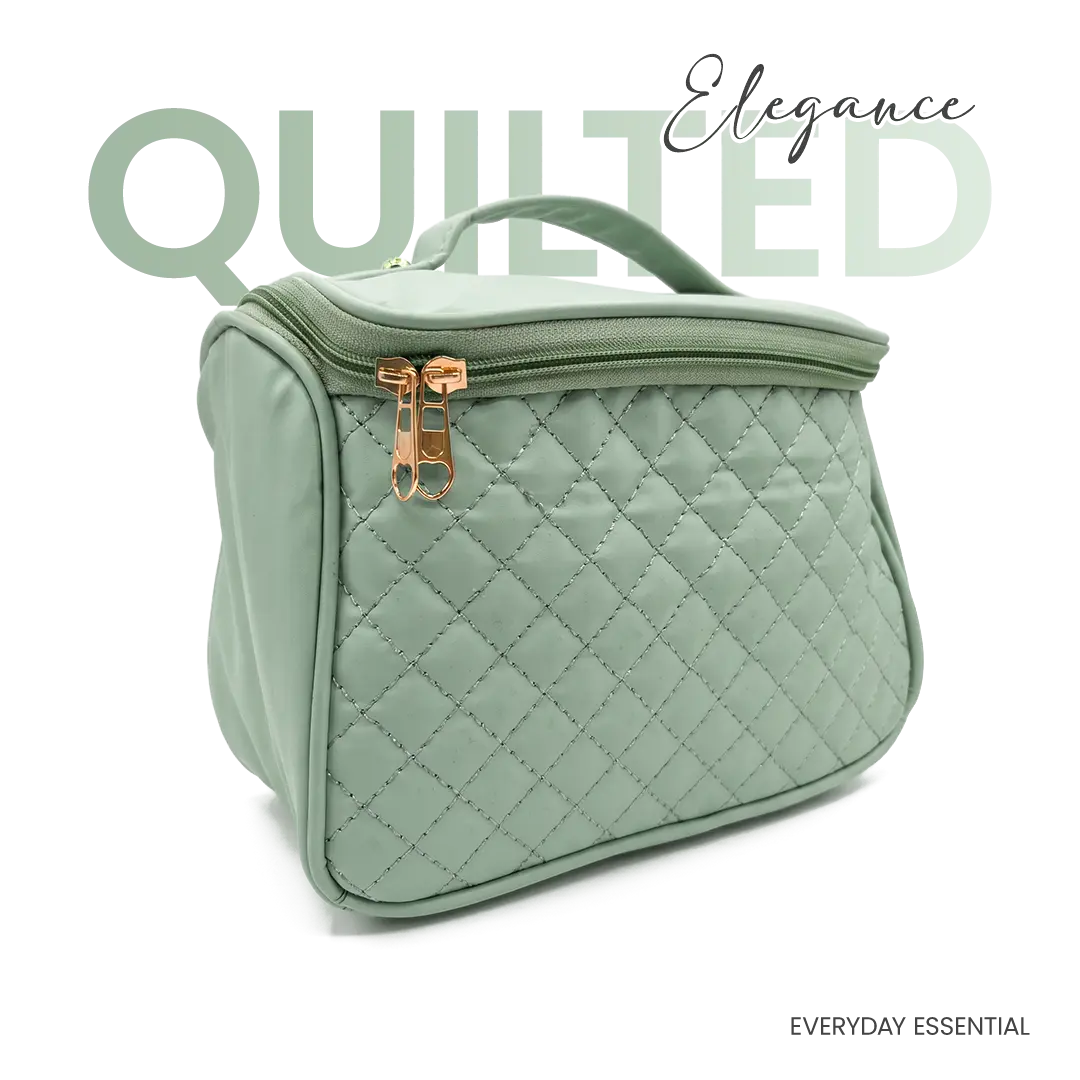 Quilted Glam Bag