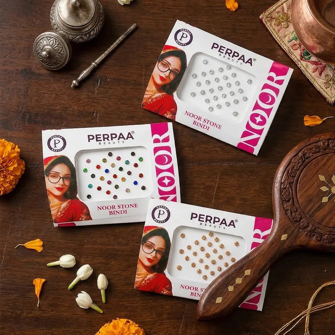 Noor Stone Bindi- Pack of 3