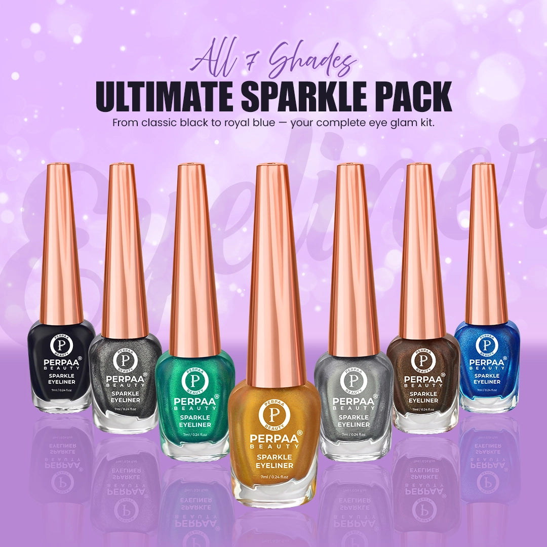 Sparkle Eyeliner- Pack of 7