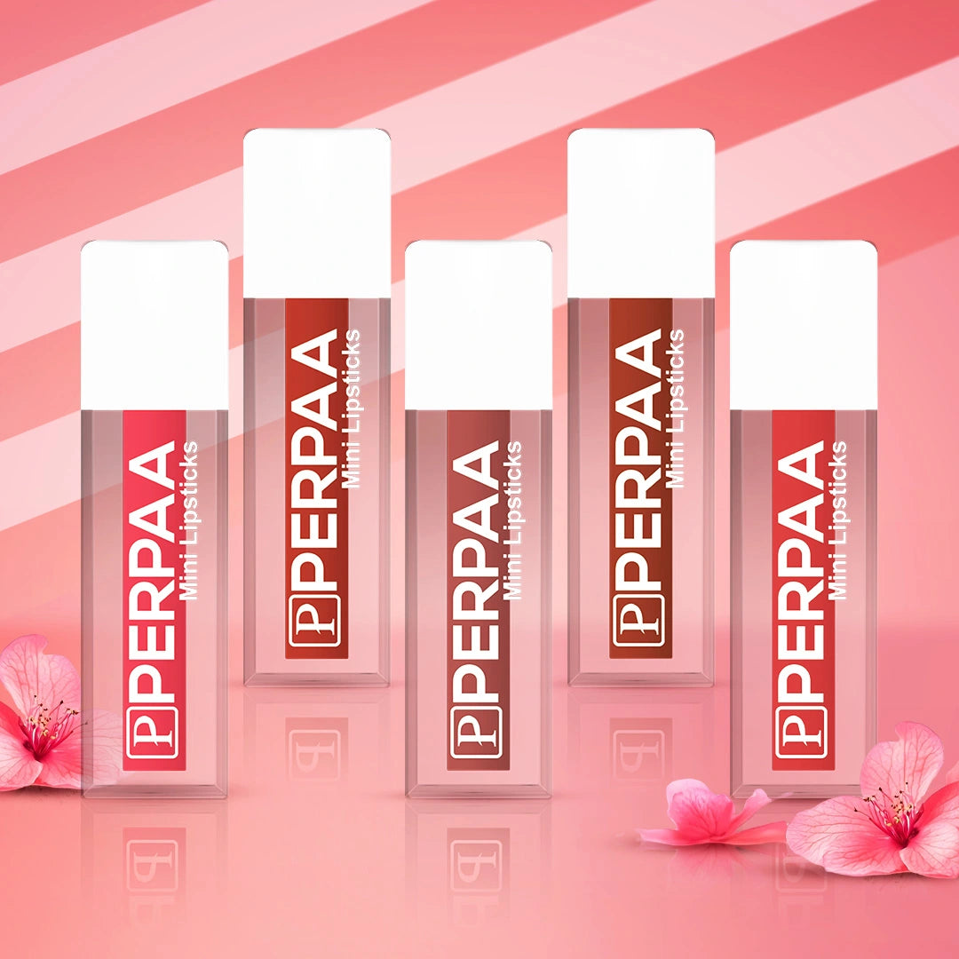 Signature Mix Liquid Lipstick – Set of 5 (Everyday + Occasion Ready)