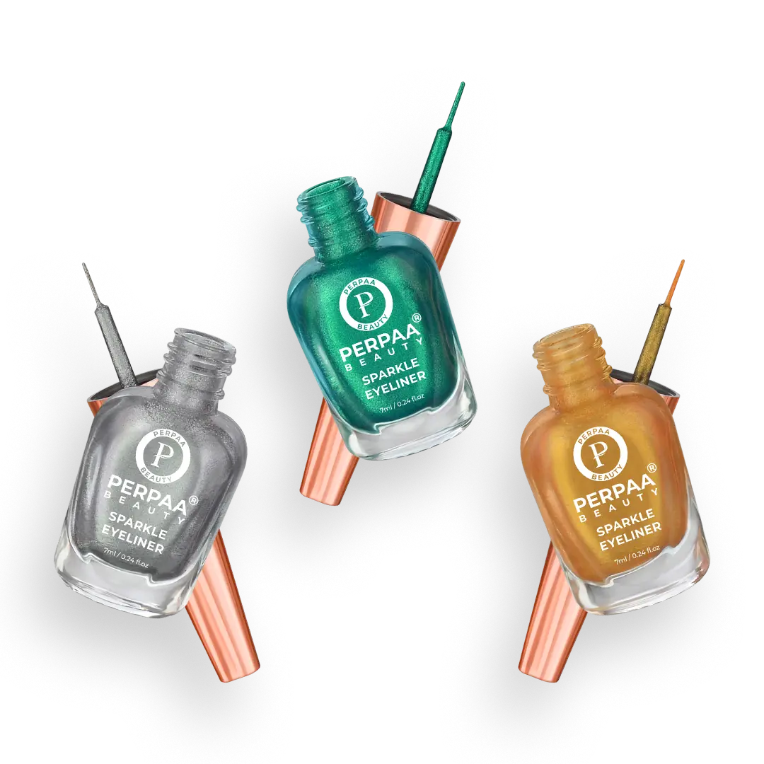 Sparkle Eyeliner Liquid - Pack of 3