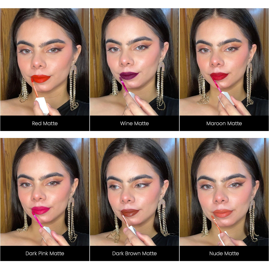 Power Stay Liquid Lipstick – Pack of 6