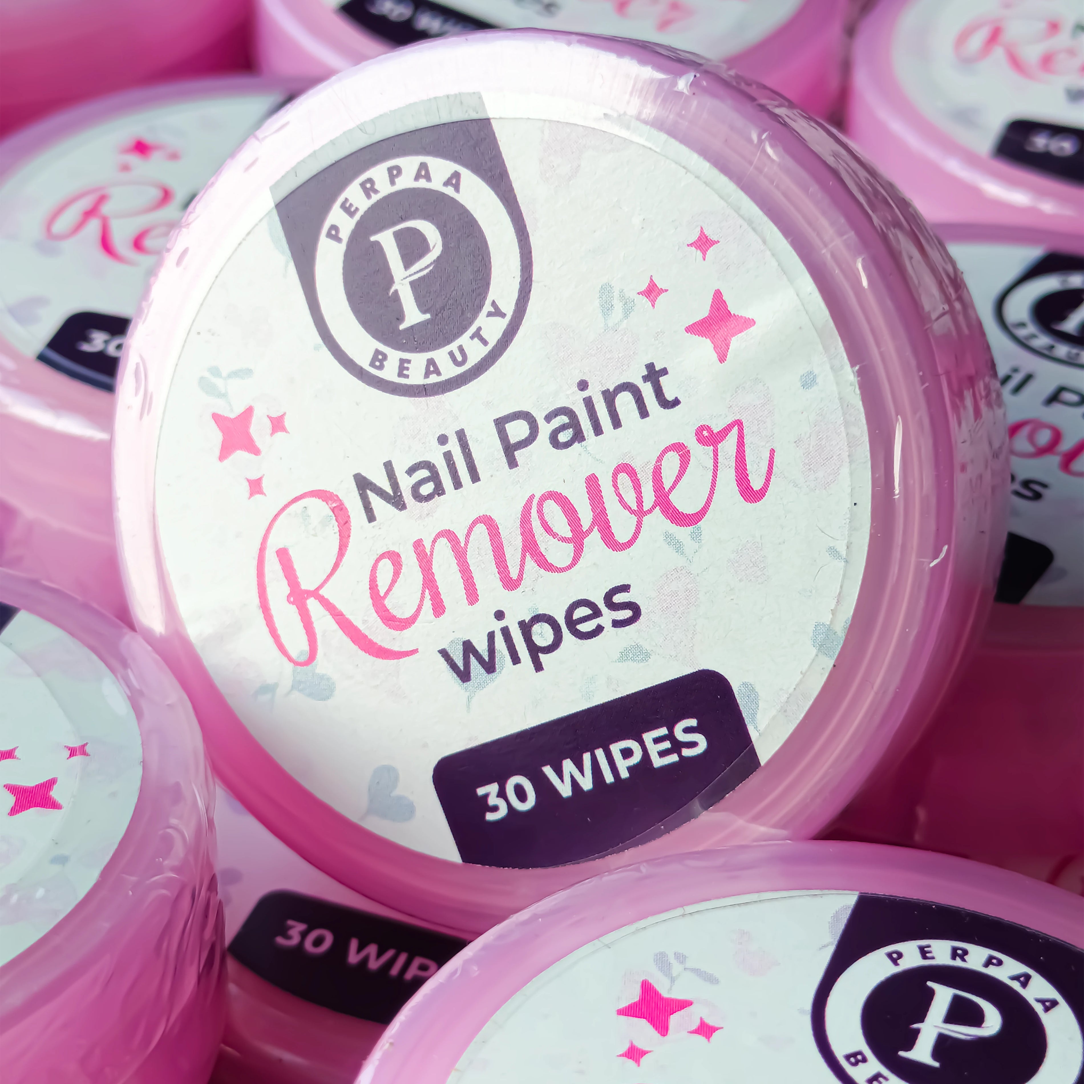 Nail Polish Remover Wipes – 30 Wipes