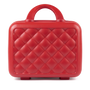 Quilted Hard Shell Vanity Case