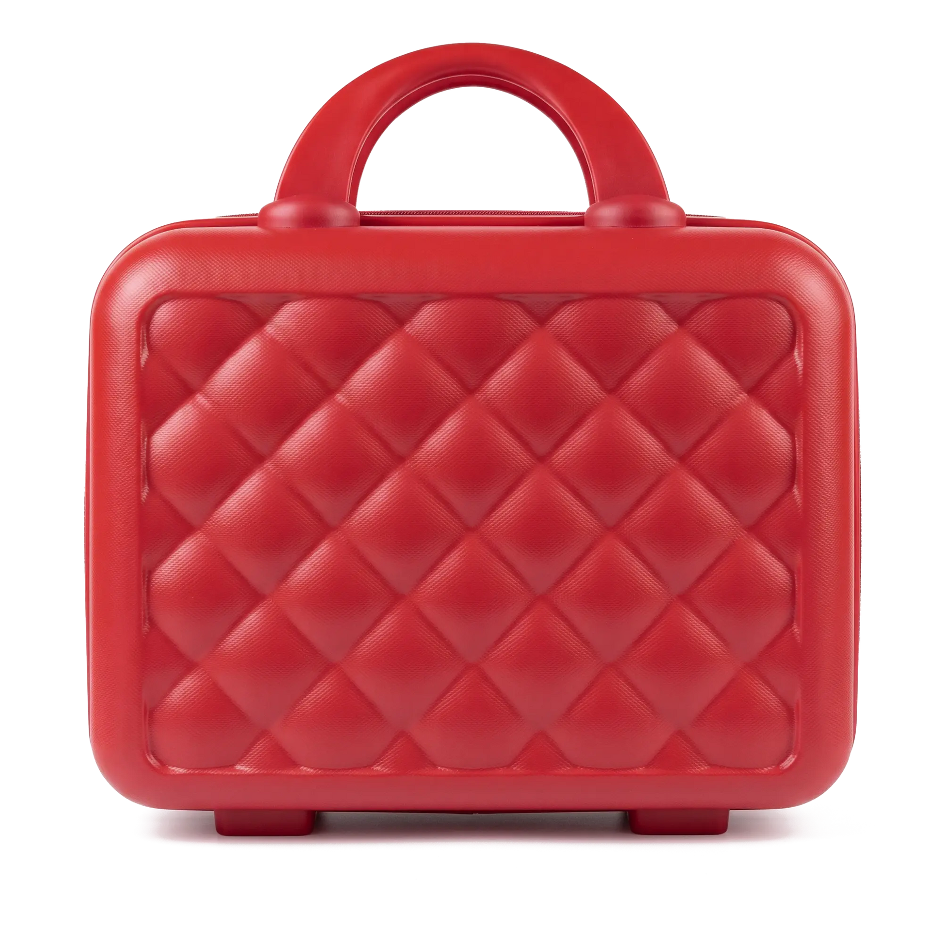 Quilted Hard Shell Vanity Case
