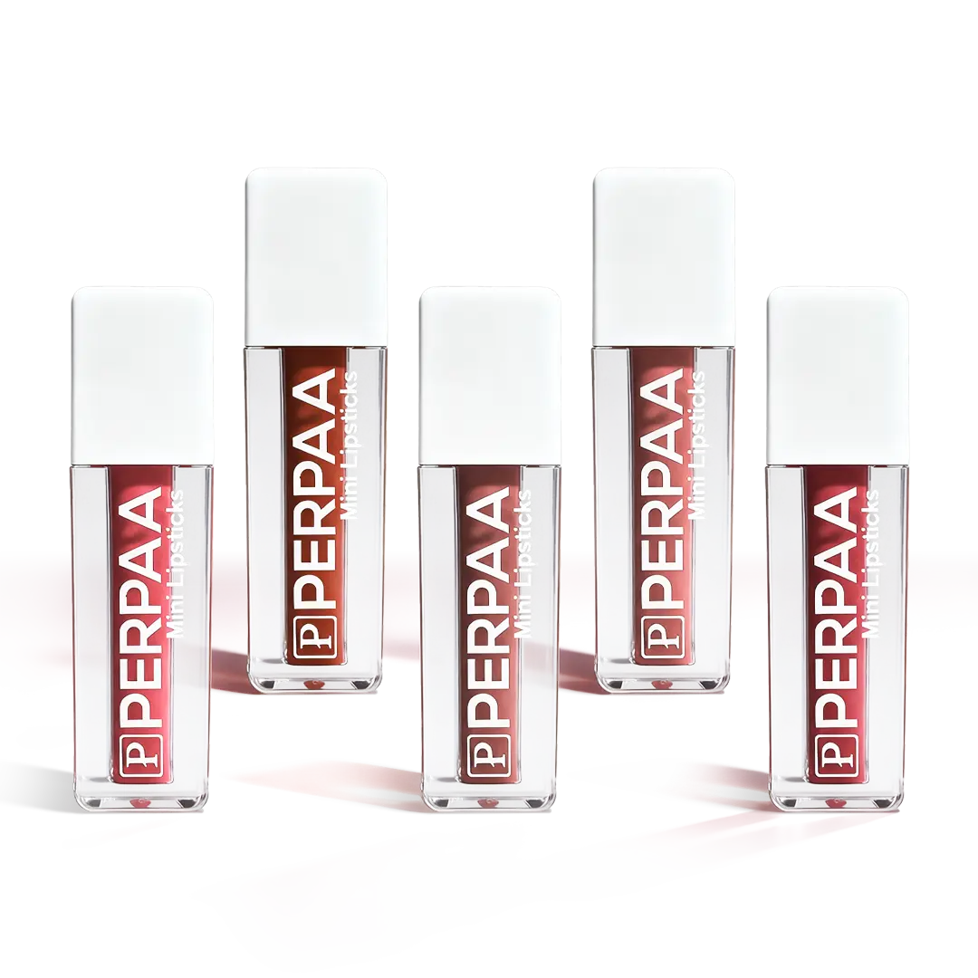 Romantic Liquid Lipstick – Set of 5 (Soft Romantic + A Hint of Bold)