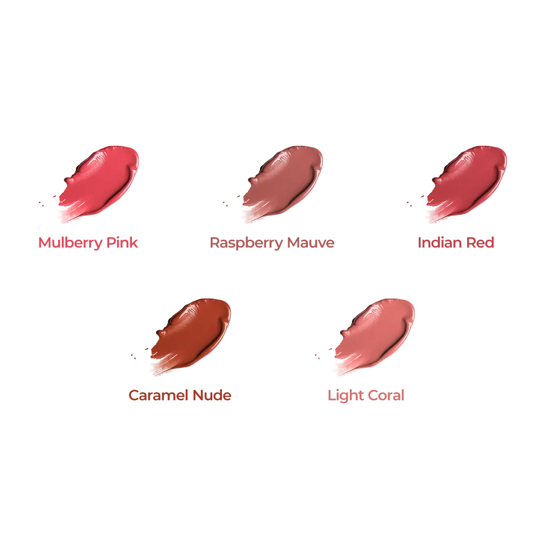 Romantic Liquid Lipstick – Set of 5 (Soft Romantic + A Hint of Bold)