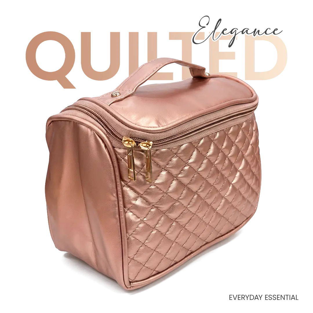 Quilted Glam Bag