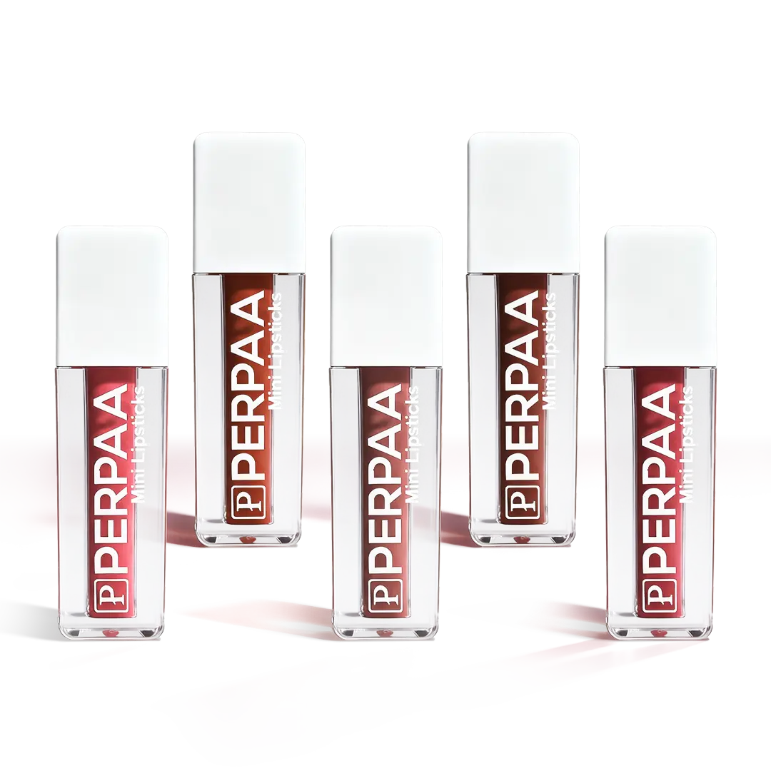 Signature Mix Liquid Lipstick – Set of 5 (Everyday + Occasion Ready)