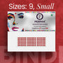 Premium Kumkum Bindi– Size 9, 2mm (Small) | 15 Flaps