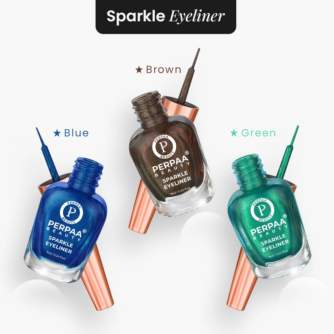 Sparkle Eyeliner Liquid - Pack of 3