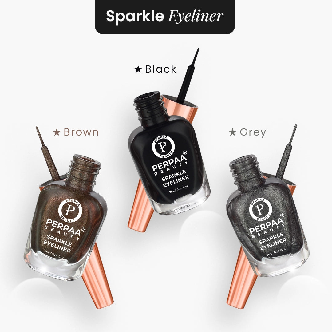 Sparkle Eyeliner Liquid - Pack of 3