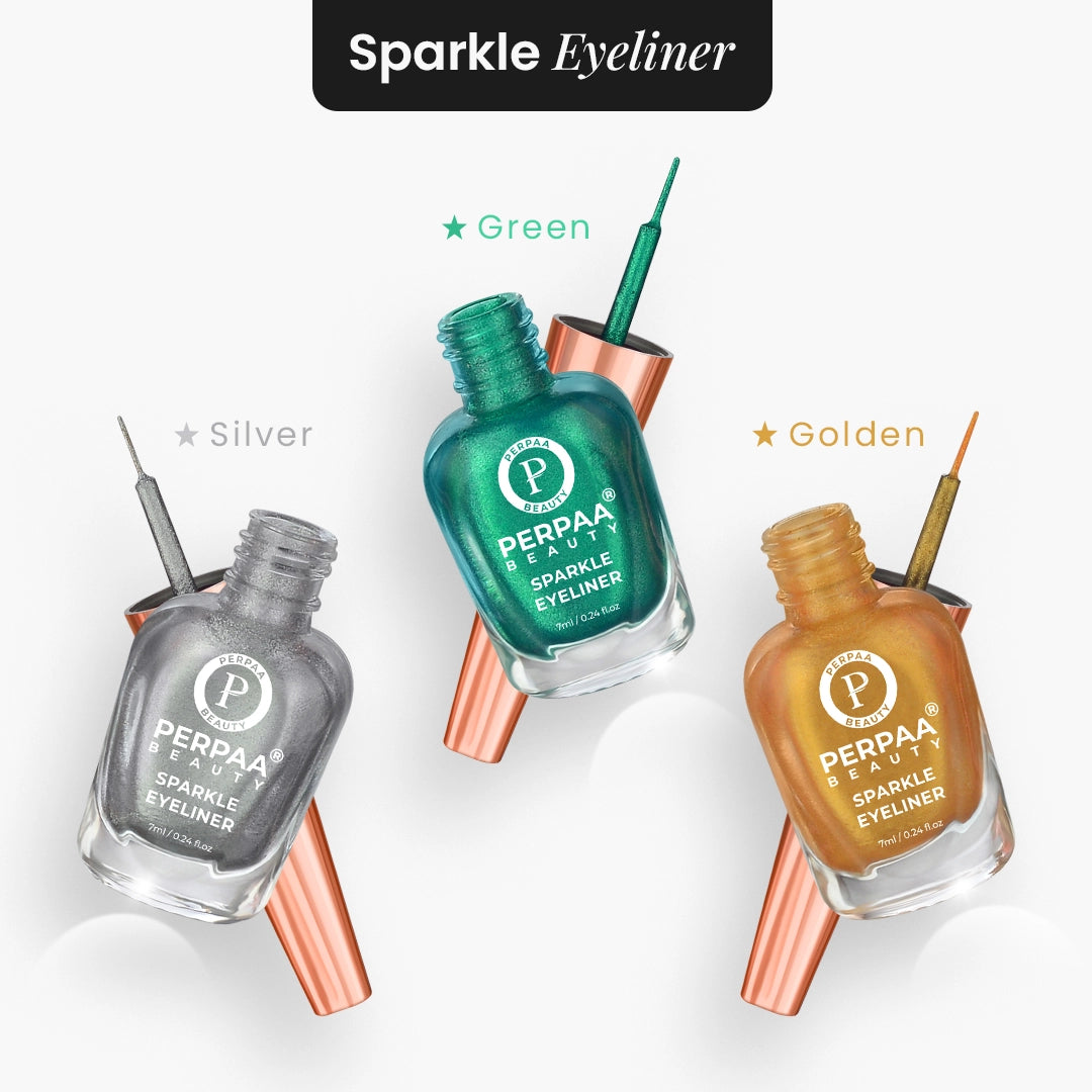 Sparkle Eyeliner Liquid - Pack of 3