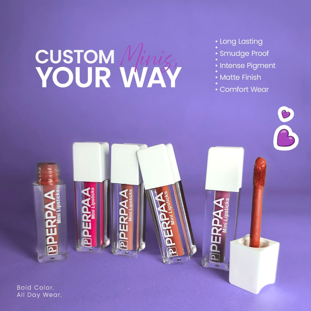 All in one liquid lipsticks - Set of 5 (Daily Wear)