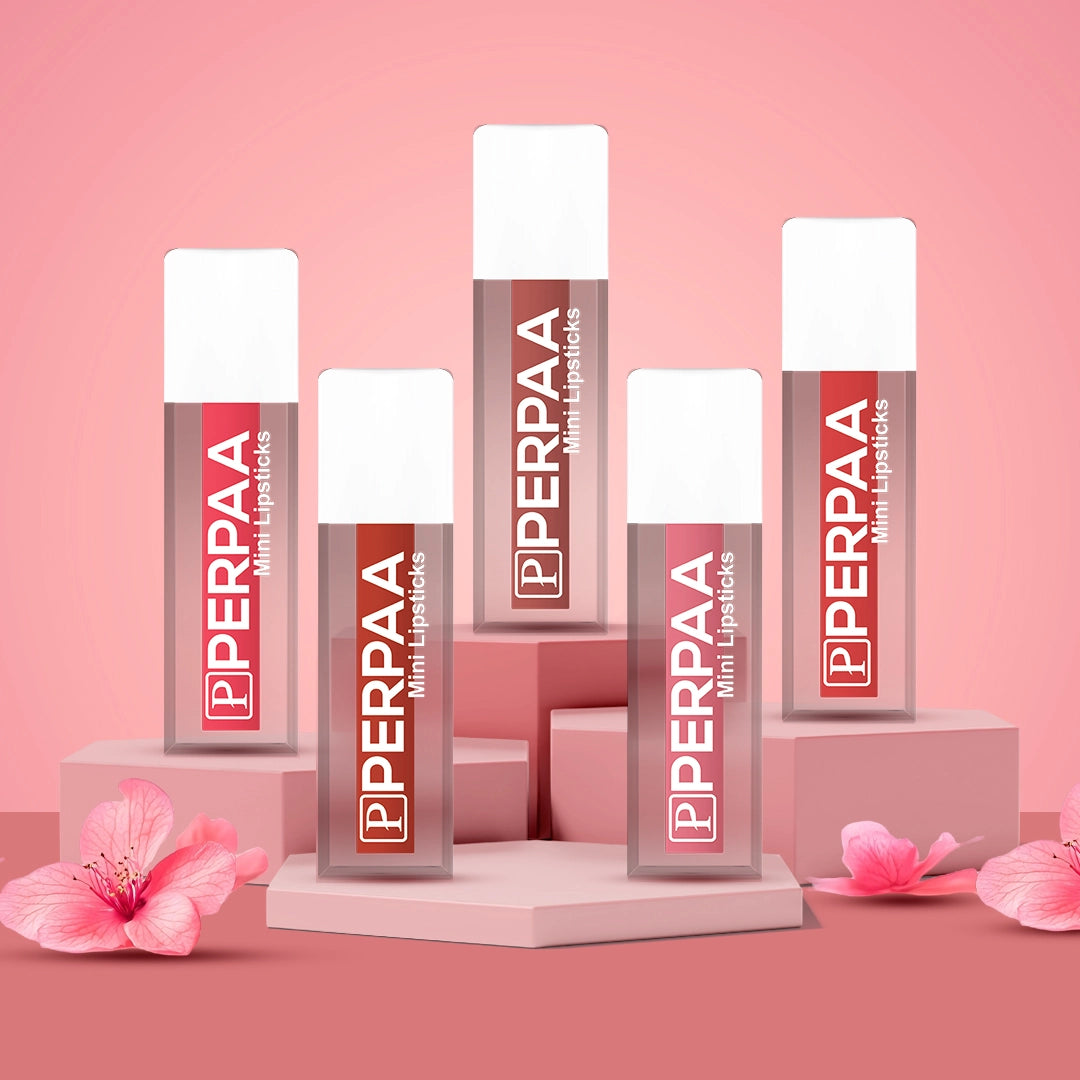 Romantic Liquid Lipstick – Set of 5 (Soft Romantic + A Hint of Bold)